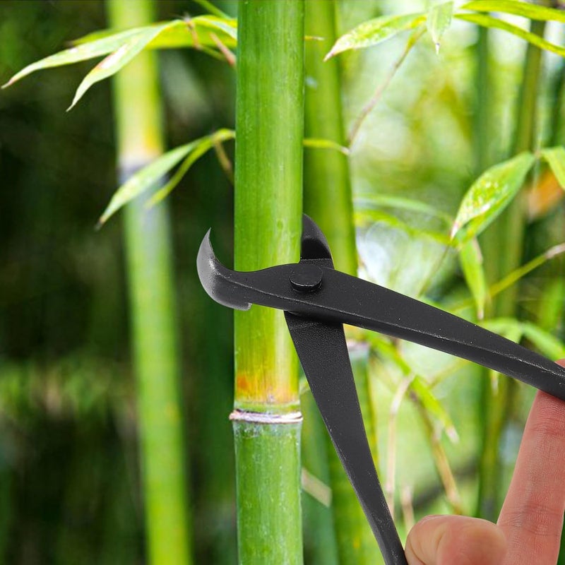 SOLUSTRE Japanese Spherical Shear Pruning Cutter for Bonsai Gardening with Concave Blade, Accurate Branch Shears for Branch Shaping and Trimming, Sturdy Hand Tool for Bonsai Care - Image 4