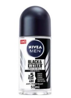 Nivea Roll On Deodorant For Men Invisible Original X5 50 ml