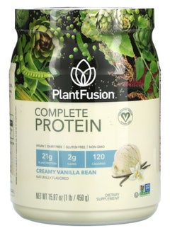 PlantFusion Complete Protein Creamy Vanilla Bean 1 lb (450 g) 
