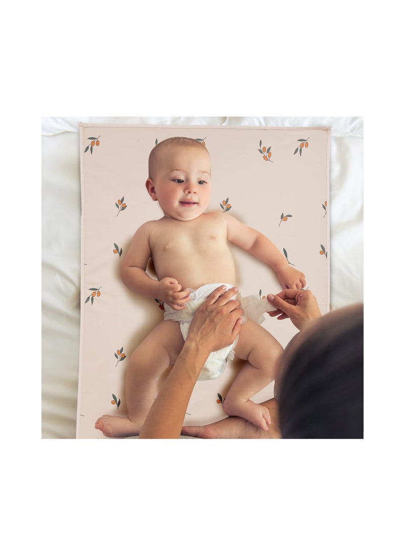 Generic - Portable Baby Changing Pad, Travel Waterproof Changing Mat for Newborn Baby, Reusable Foldable Changing Mat for Toddlers, Baby, Newborns, Newborns Toddlers Shower Gifts, 50*70 Cm - Image 1