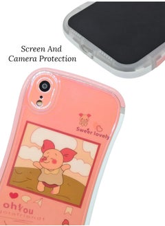 Houmt iPhone XR Case Cover with Cute Cartoon Design Tough Phone Case Shockproof Protective TPU Compatible with Apple iPhone XR Cover  - Image 2