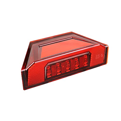 Cavauu 1Pcs UTV Ranger Tail Light Red LED Rear Brake Stop Lamp Tail Light Assembly #2412774 for Polaris Ranger 570 Full Size XP 900 RGR GENERAL 1000 2015-2021(fit Left & Right Side (Red) - Image 5