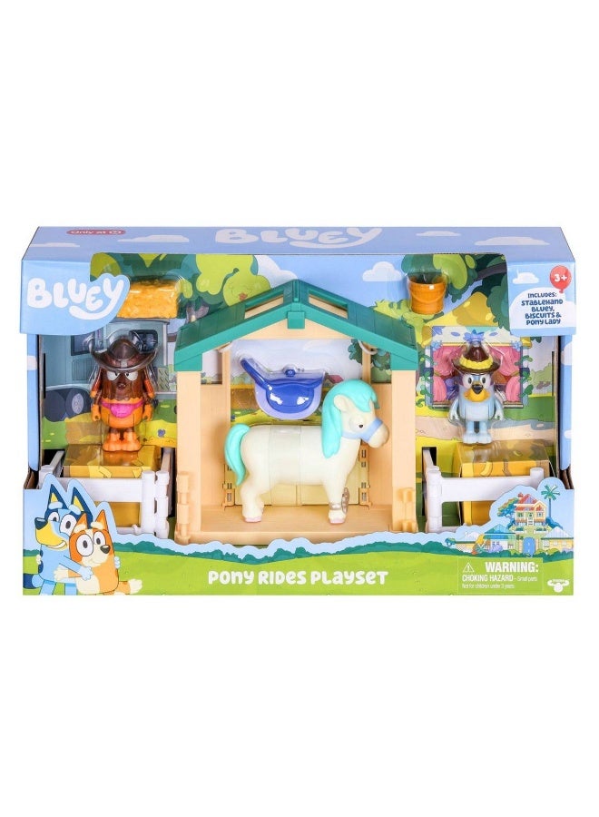 Bluey Series 9 Pony Rides Playset - Image 1
