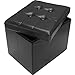 AmasSmile AmasSmile Ã‚Â® Storage Ottoman Folding Foot Rest Stool, 17 inch Leather Footstool Bench, Short Ottoman Stool, Storage - Image 2