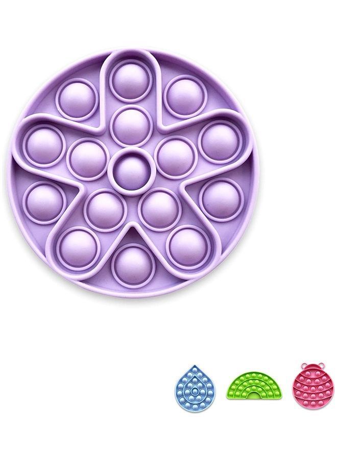 NIBEMINENT Pop It Silicone Fidget Sensory Toy 11.7cm - Image 1