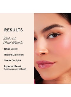 Winky Lux Winky Lux Cheeky Rose Liquid Blush, Gel-Cream Blush with Buildable Color, Lightweight Velvet Finish for Long Lasting Color, Cool Pink Blush, Lovely  - Image 4