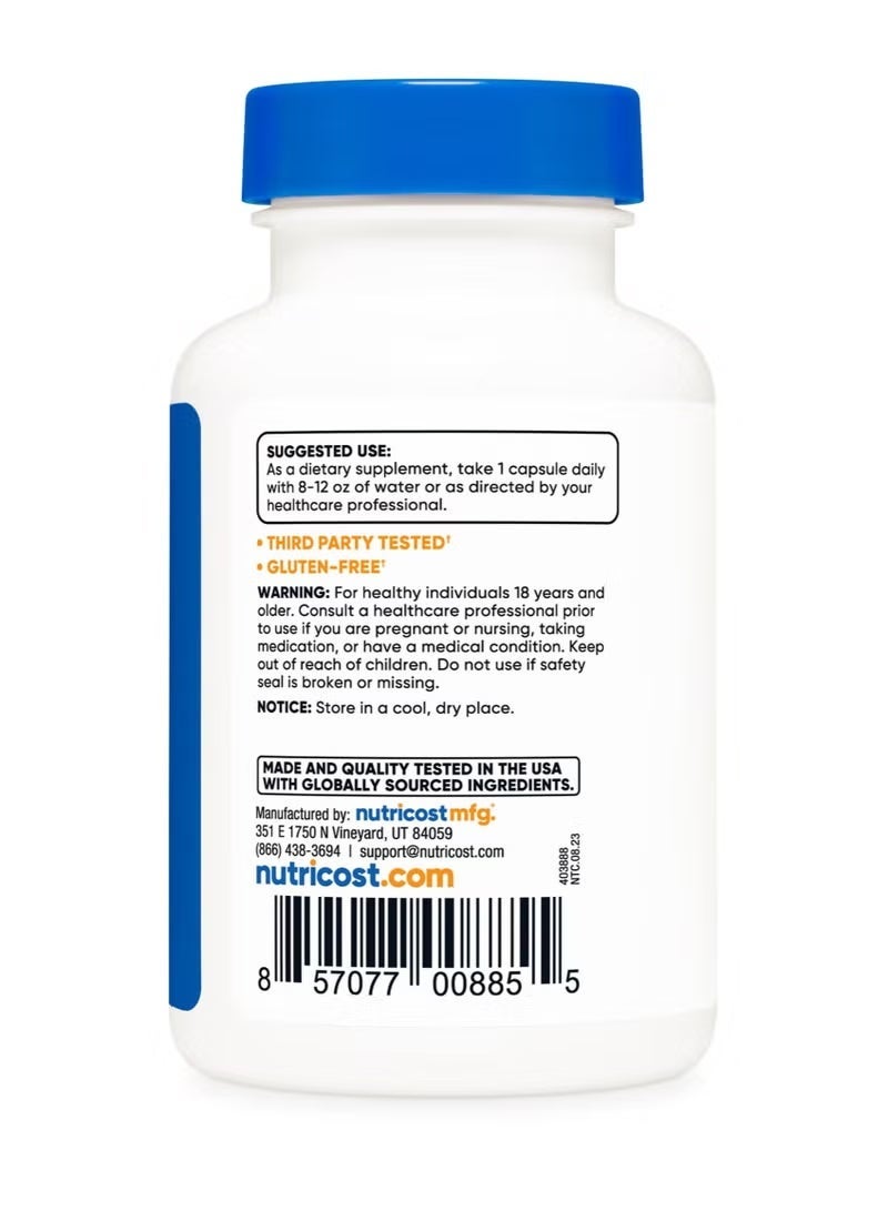 Nutricost, Vitamin B1, 100 mg, 120 Capsules - Image 3