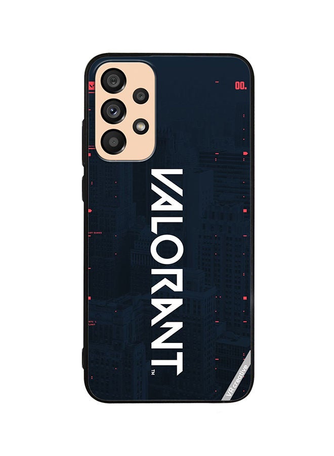 VR CREATIVE Protective Case Cover For Samsung Galaxy A73 5G Valorent Design Multicolour - Image 1