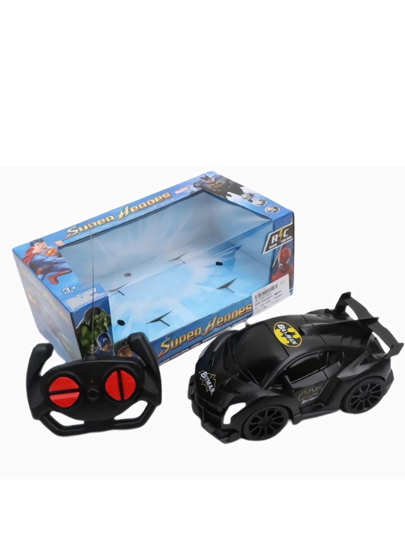 Batman remote control car for kids - sporty design with wireless remote control