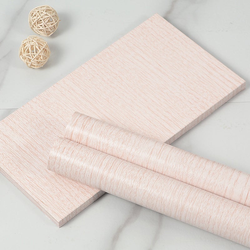 Wood Grain Waist Line Skirting Line Self-Adhesive Sticker Corner Line Door Frame Decorative Strip 10 Meters Refurbished Waterproof Moisture-Proof Sticker - Image 1