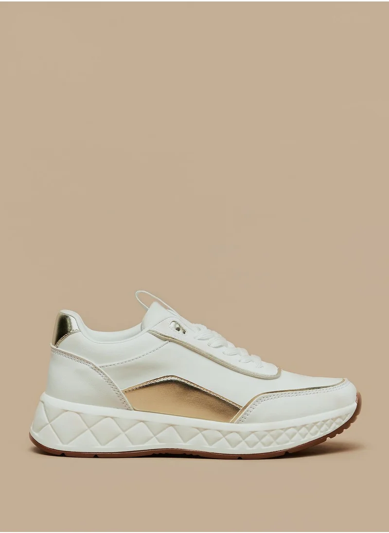 shoexpress Lace Up Low Top Sneakers