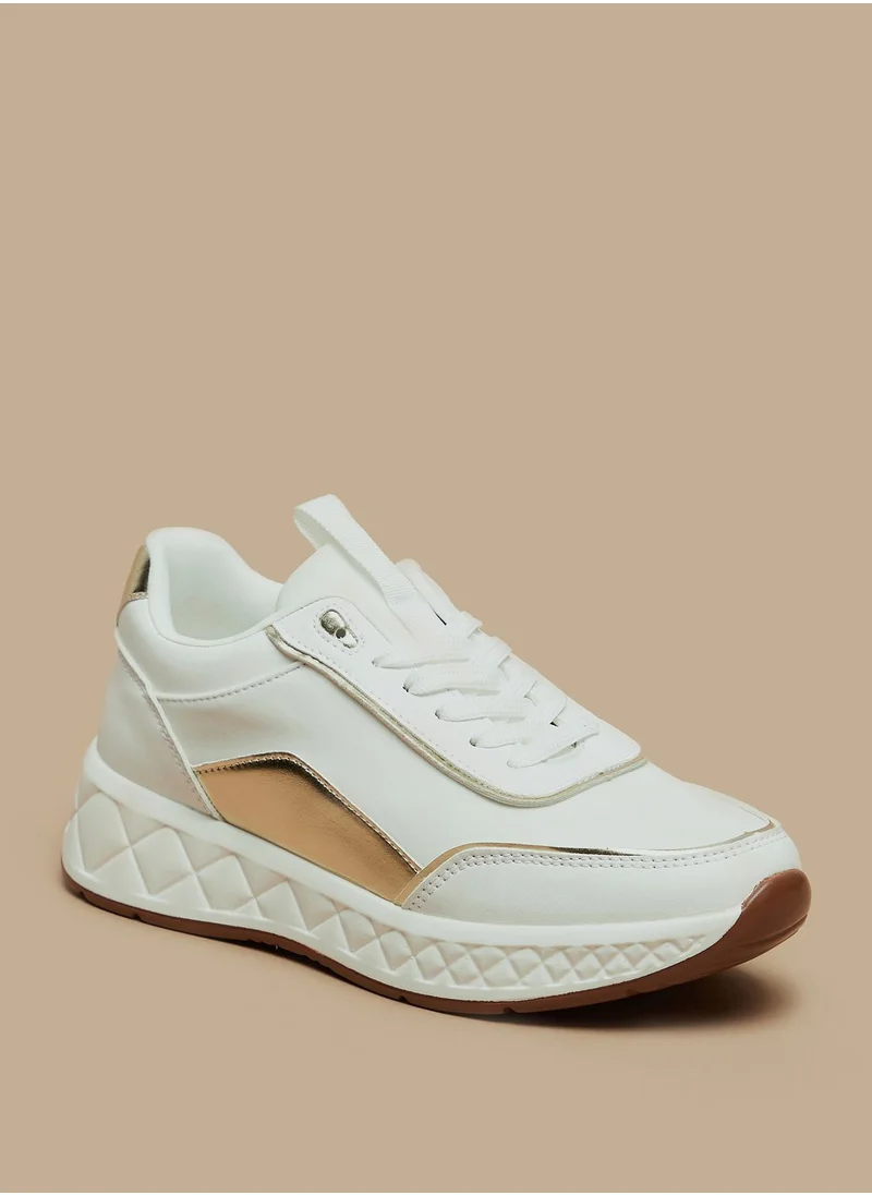shoexpress Lace Up Low Top Sneakers