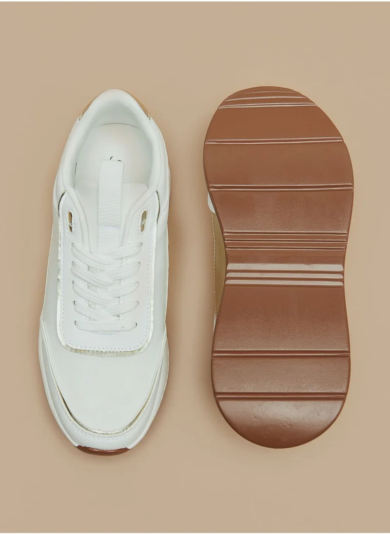 shoexpress Lace Up Low Top Sneakers