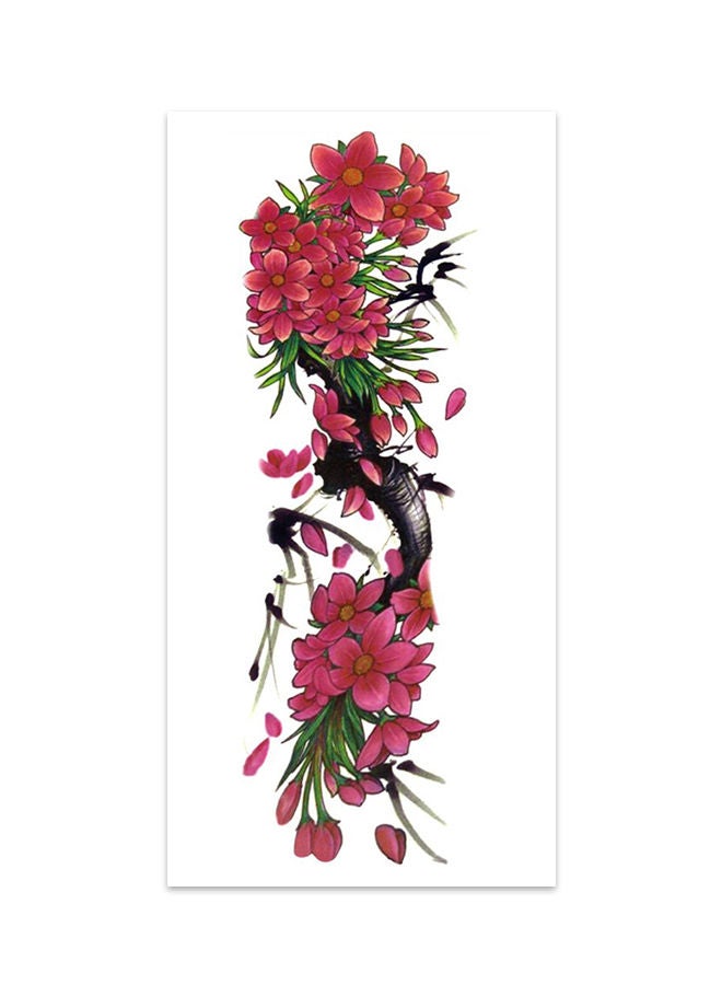 NIBEMINENT Lovely Flower Pattern Waterproof Temporary Tattoo Sticker - Image 1