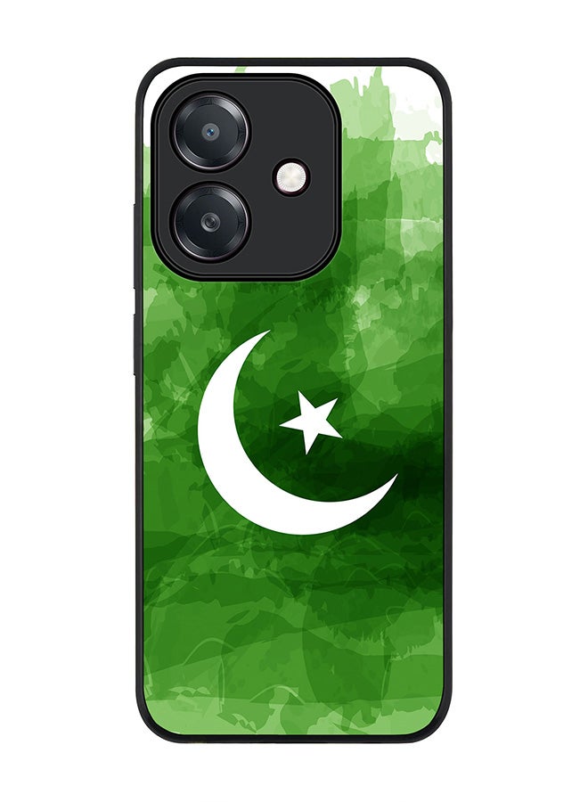 Stylizedd For Oppo A5i Case,Slim fit Camera Protection, Shockproof Thin Phone cover  - Crescent Green