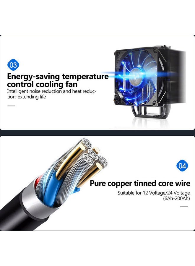 NIBEMINENT High Power Car Battery Charger - Image 5