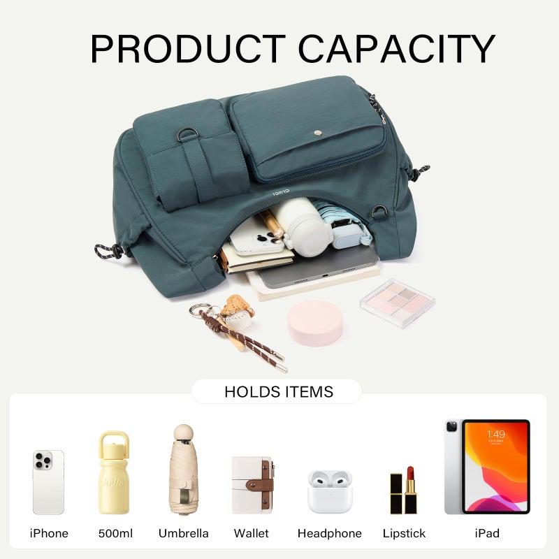 CLUCI Travel Purses for Women, Waterproof Nylon Crossbody Bags for Woman Trendy, Anti Theft Shoulder Handbags for Ladies - Image 4