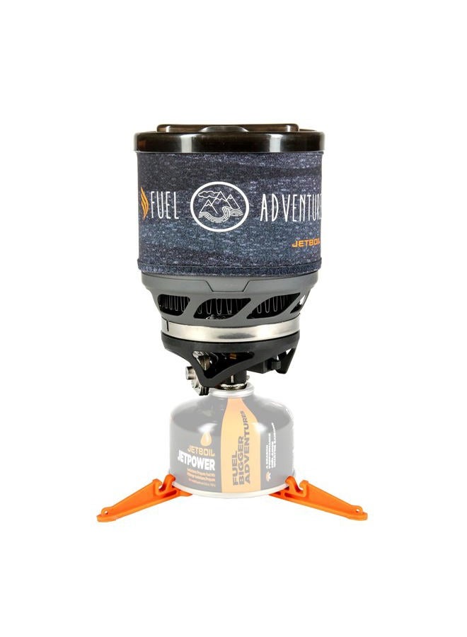 Jetboil MiniMo Camping and Backpacking Stove Cooking System with Adjustable Heat Control (Adventure) - Image 1
