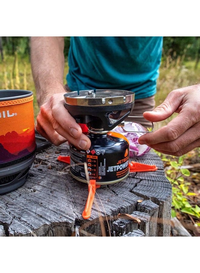 Jetboil MiniMo Camping and Backpacking Stove Cooking System with Adjustable Heat Control (Adventure) - Image 3