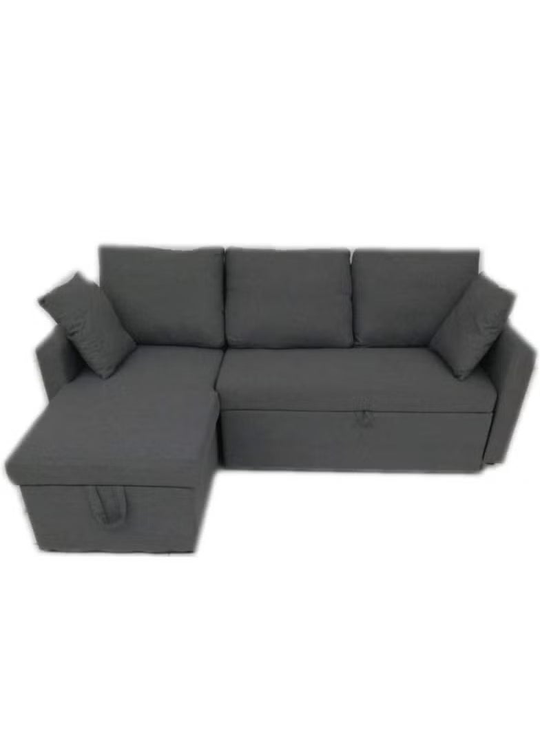 Galaxy Design Galaxy Design Sofa Cum Bed Grey GDF215x75x150  - Image 1