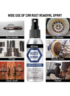 RAYHONG Multifunctional Rusts Remover Spray For Metal And Cars, Effective Anti Rust Conversion Agent, Fast Acting Rust Converter For Iron And Steel, Anti Rust Inhibitor Derusting Spray, 30ML  - Image 5