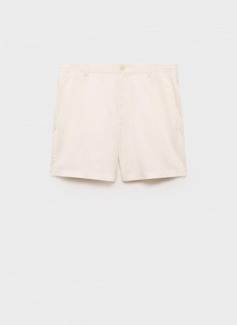 Mango Man Slim-Fit Fluid Bermuda Shorts  - Image 5