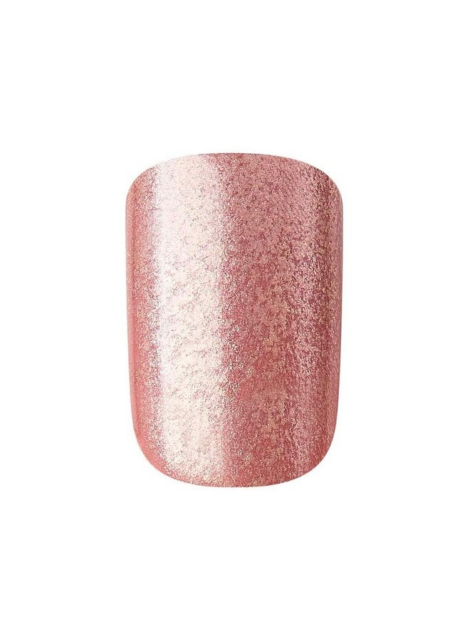 Impress Press No Glue Mani Press On Nails, Color, 'Champagne Pink', Pink, Short Size, Squoval Shape, Includes 30 Nails, Prep Pad, Instructions Sheet, 1 Manicure Stick, 1 Mini File - Image 3