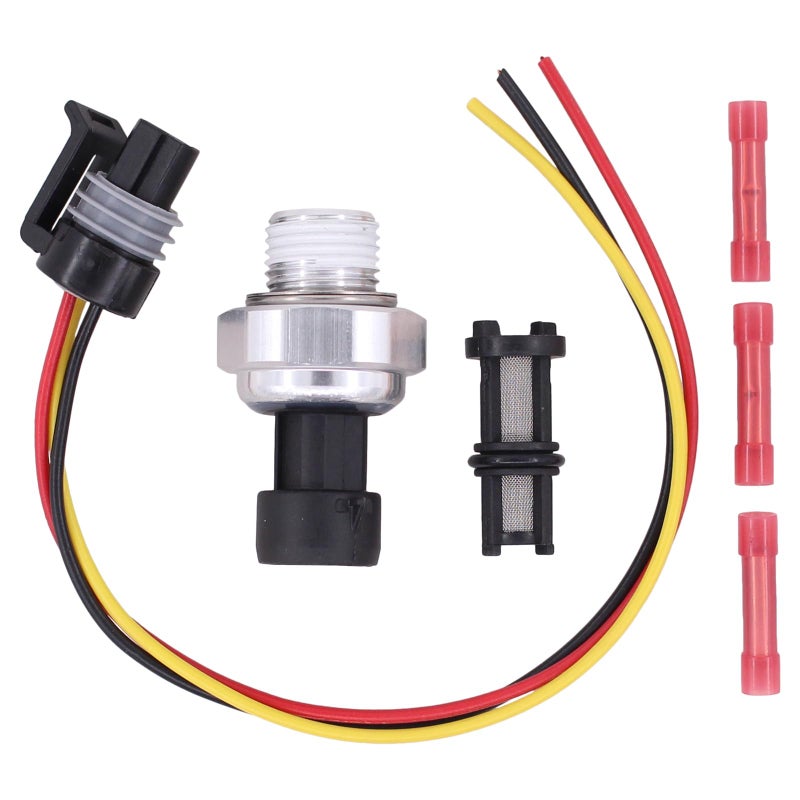 MOTOKU Oil Pressure Sensor Screen Filter and Connector Kit for Chevy Silverado Express Suburban Tahoe Trailblazer for GMC Sierra Envoy Savana Yukon Oil Pressure Sender Switch Unit Wire Pigtail