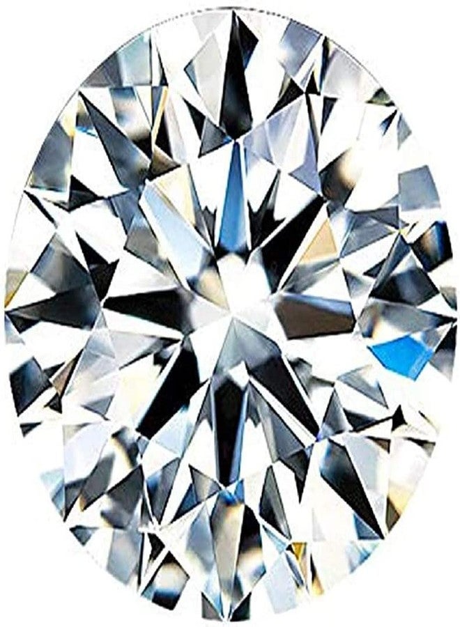 Bague Buy GRA Certified Moissanite Stone Original Loose Diamond Gemstone 1 Carat( 6.5 MM ) - Image 1