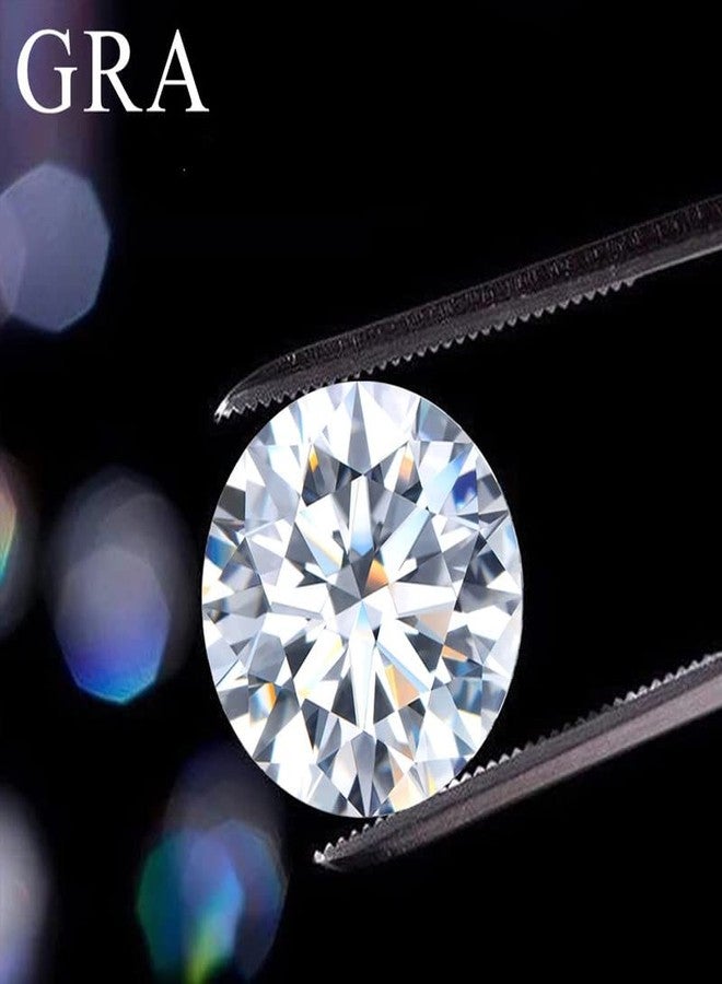 Bague Buy GRA Certified Moissanite Stone Original Loose Diamond Gemstone 1 Carat( 6.5 MM ) - Image 2