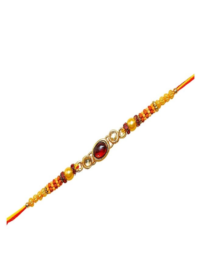 BANDHAN باندان أضيق الحدود راخي دوري بالحجارة | rakhis فريدة من نوعها على الانترنت | رائع أخي راخي - Image 1