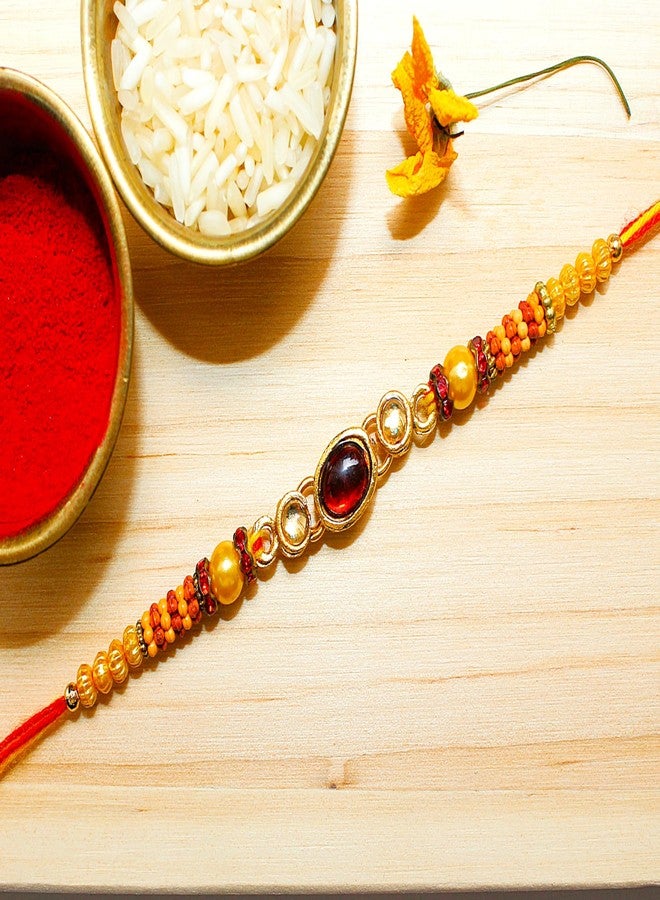 BANDHAN باندان أضيق الحدود راخي دوري بالحجارة | rakhis فريدة من نوعها على الانترنت | رائع أخي راخي - Image 2