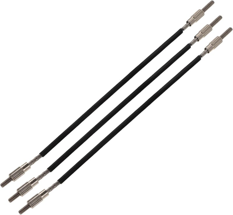 3pcs Violin Tail String Tuner Violin Tailgut Wire Tail Cord Replacement Strings Accessories Kit - Image 1