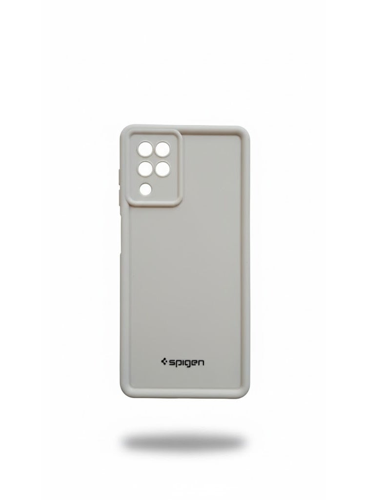 Spigen Case for Samsung Galaxy A12, Rugged Protection with a Touch of Style - beige