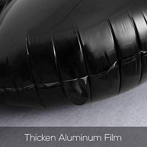 Balloonistics Black Number 7 Foil Balloon for Birthday Milestone Anniversary Decoration 16 Inches - Image 3