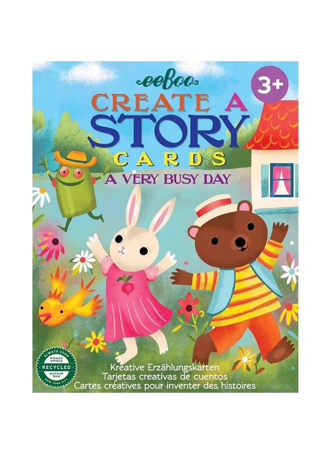 eeboo A Very Busy Day Create A Story Pre Literacy Cards/Ages 3+ (Tsvbd)  - Image 5