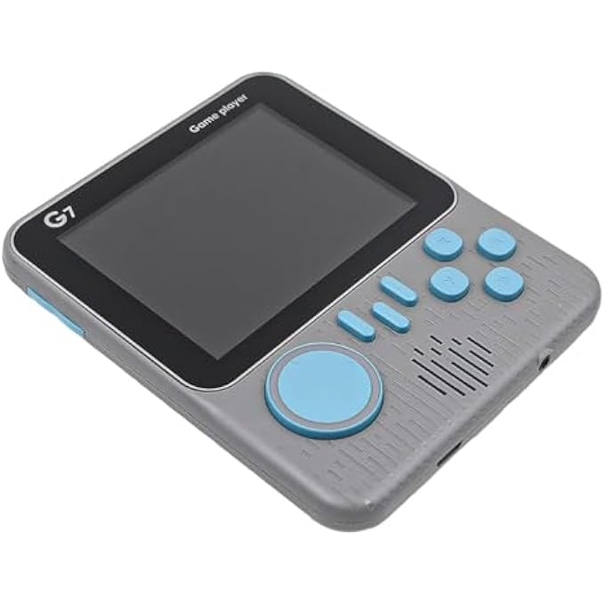HANDHELD CONSOLE PORTABLE GAME CONSOLE WITH 666 CLASSIC GAMES 3.5 COLOR DISPLAY SUPPORT FOR 2 PLAYERS AND TV FOR TEENAGERS (GREY) - Image 4