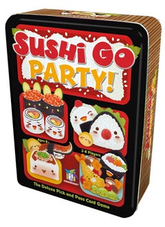 Gamewright Sushi Go Party! - The Deluxe Pick & Pass Card Game by Gamewright, Multicolored  - Image 4