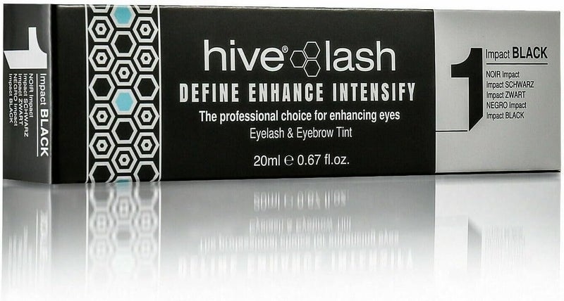 Hive Eyelash Eyebrow Tint 3 x 20ml Pack Impact Black