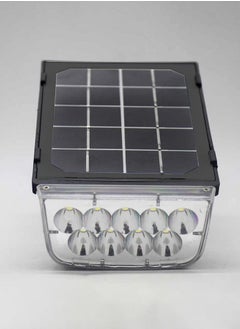 MODI Solar Wall Light (Warm White 3000K) with 3.7V 1200mAh 18650 Battery, 5V 1.7W Polysilicon Solar Panel, SMD LEDs, IP64 Waterproof Outdoor Light for Garden, Pathway, Landscape, and Wall Mount  - Image 4