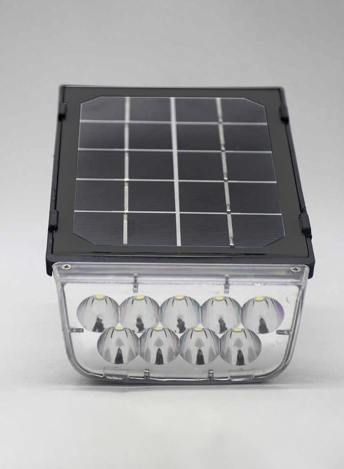 مودي مصباح جداري خارجي يعمل بالطاقة الشمسية، مزود بإضاءة LED بيضاء دافئة 3000 كلفن، يعمل تلقائيًا من الغسق إلى الفجر، مقاوم للماء، مناسب للحدائق والفلل والممرات والشرفات والإضاءة الخارجية. - Image 4