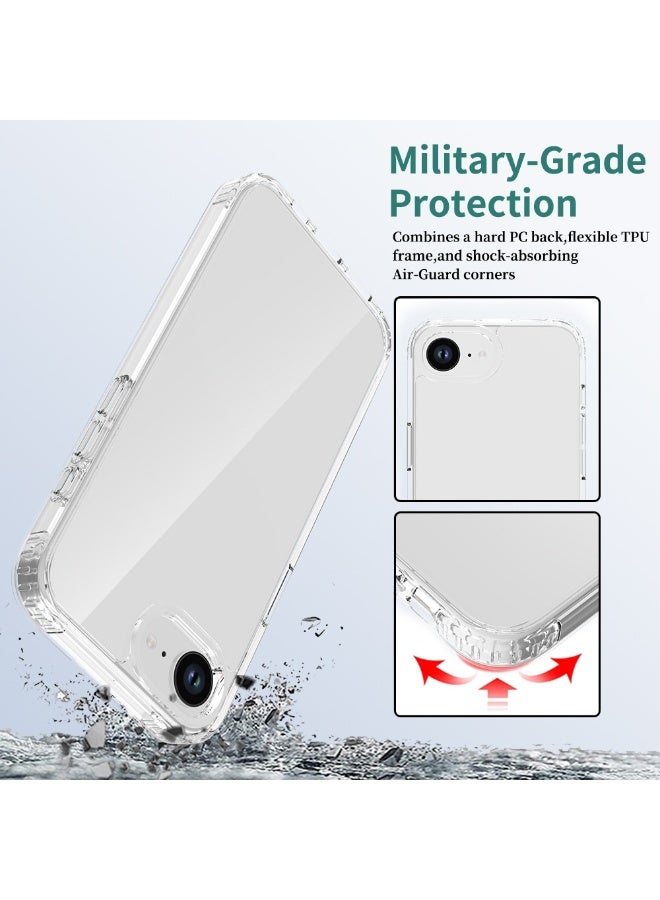 NIBEMINENT Transparent And Scratch Resistant Protective TPU Case Cover For iPhone 15 Pro, Berg Crystal - Image 3