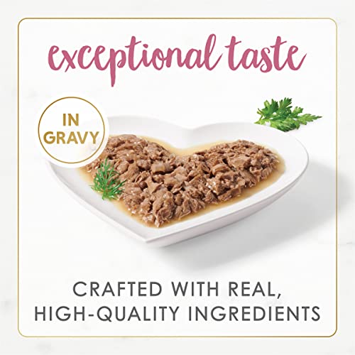 Fancy Feast Purina Fancy Feast Wet Cat Food Gourmet Naturals Wild Alaskan Salmon and Shrimp Recipe in Wet Cat Food Gravy - (Pack of 12) 3 oz. Cans - Image 2