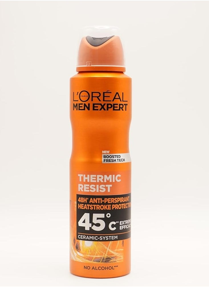 loreal paris L'Oréal Paris Men Expert Thermic Resist 48H Anti-Perspirant Deodorant Spray, 150ml​ 