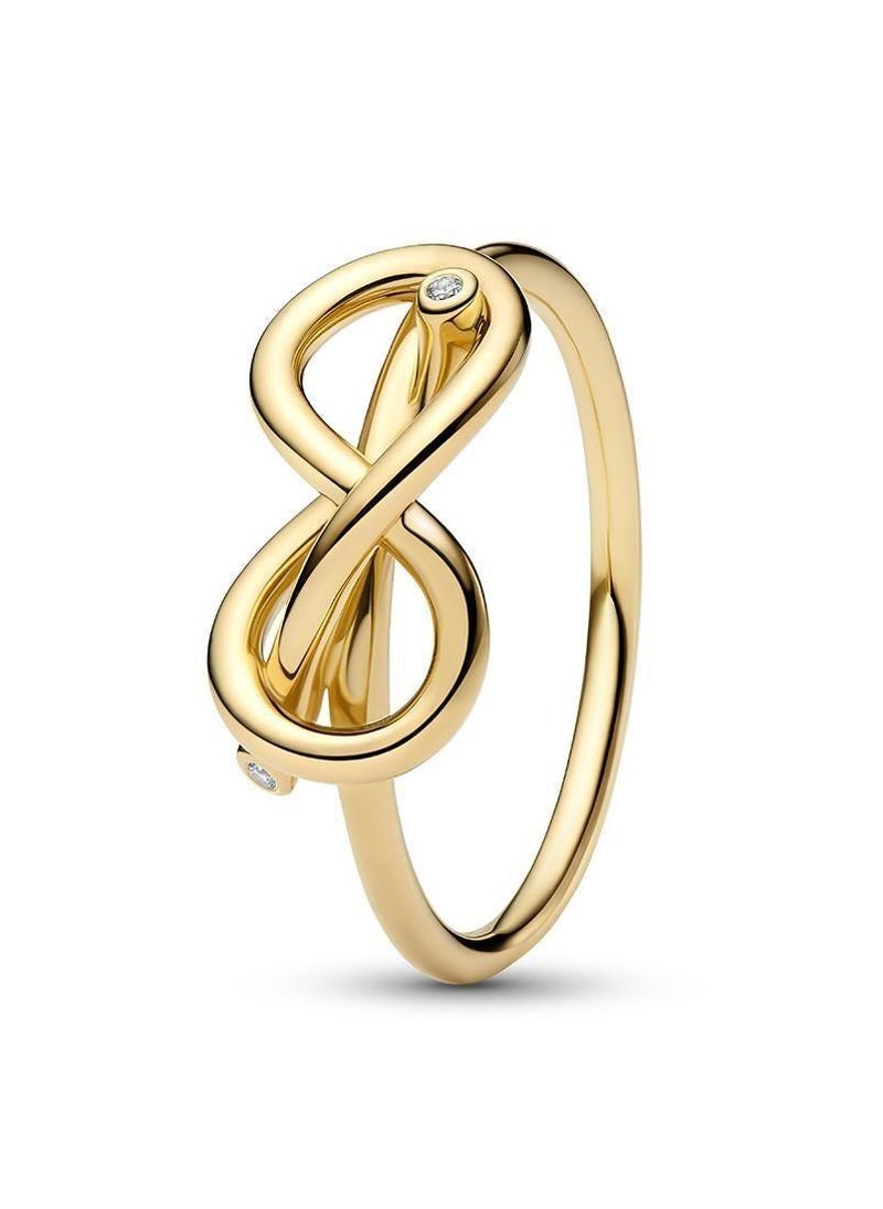 PANDORA Infinity Knot Ring - Image 1