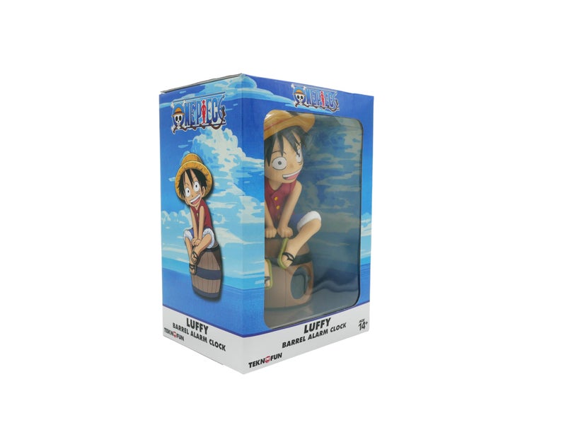 TEKNOFUN - Official Licence One Piece - Luffy Barrel OP Alarm Clock with Collectable Figure for Child - 811644 - Image 3