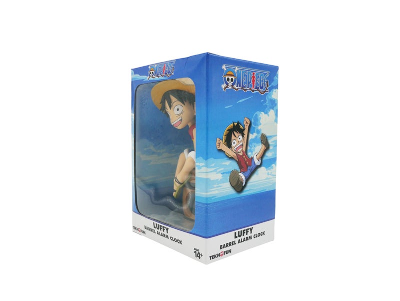 TEKNOFUN - Official Licence One Piece - Luffy Barrel OP Alarm Clock with Collectable Figure for Child - 811644 - Image 4