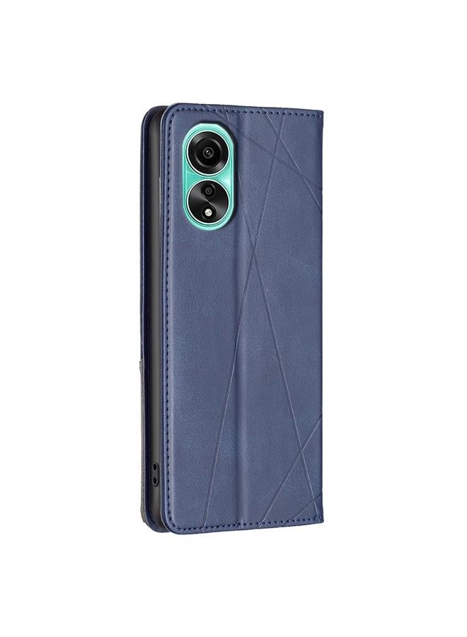 S-TOP Case For OPPO A78 4G Prismatic Invisible Magnetic Leather Phone Case - Image 3