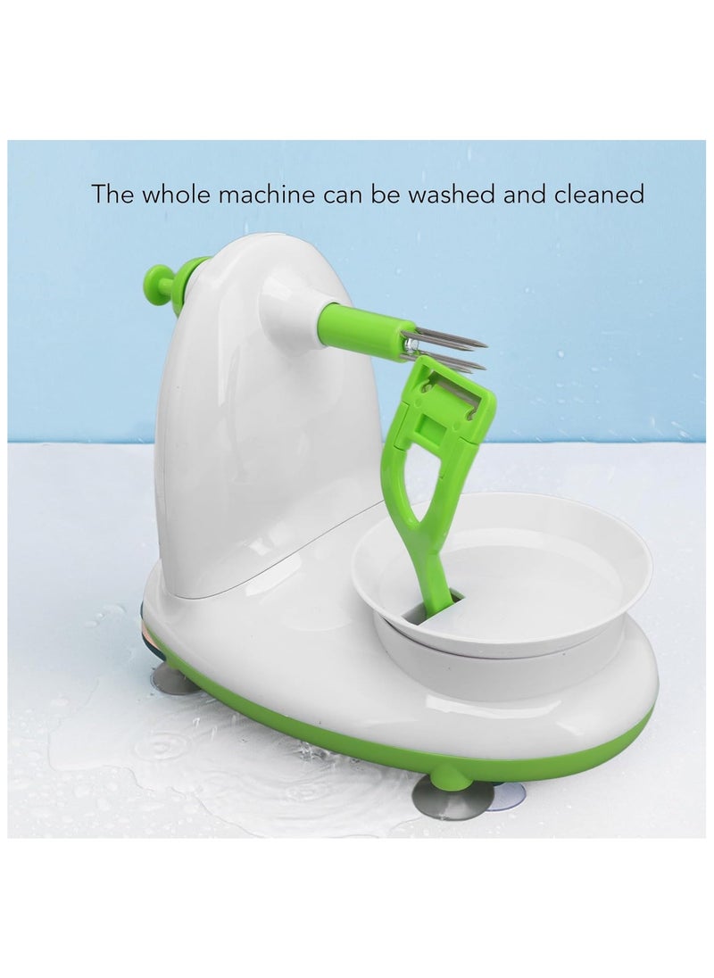 Generic Hand Crank Fruit & Potato Peeler – Heavy-Duty Kitchen Peeler with Suction Cup Base for Quick & Effortless Peeling – Perfect for Apples, Pears, Potatoes & More  - Image 5