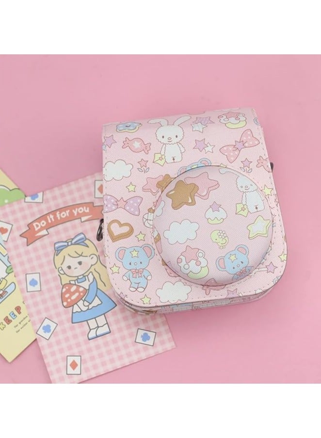 general Fujifilm Instax Mini 11 Instant Film Camera Case with Accessory Pocket and Removable/Adjustable Shoulder Strap - Image 4